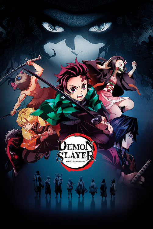 Demon Slayer Dark Poster