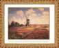 Monet Tulip Fields With The Rijnsburg Windmilll Lithograph