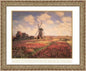 Monet Tulip Fields With The Rijnsburg Windmilll Lithograph