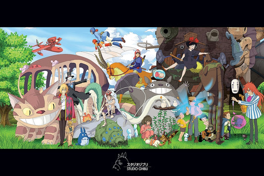 Studio Ghibli Collage Poster