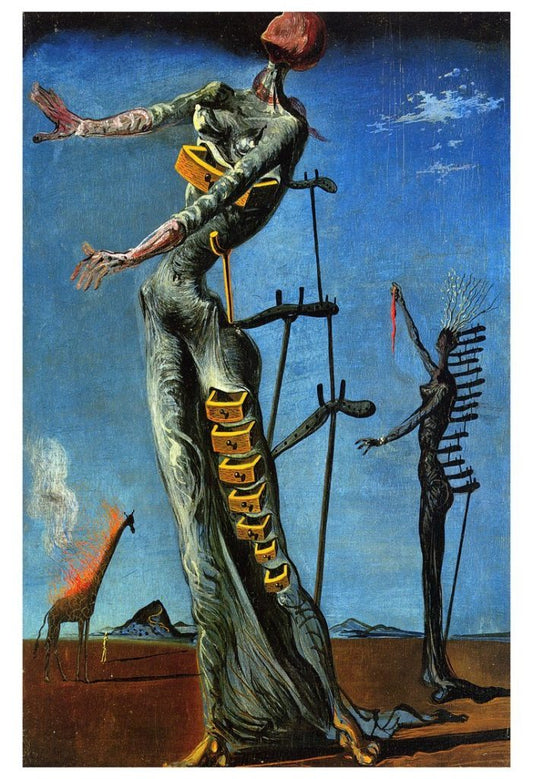 Salvador Dali The Burning Giraffe