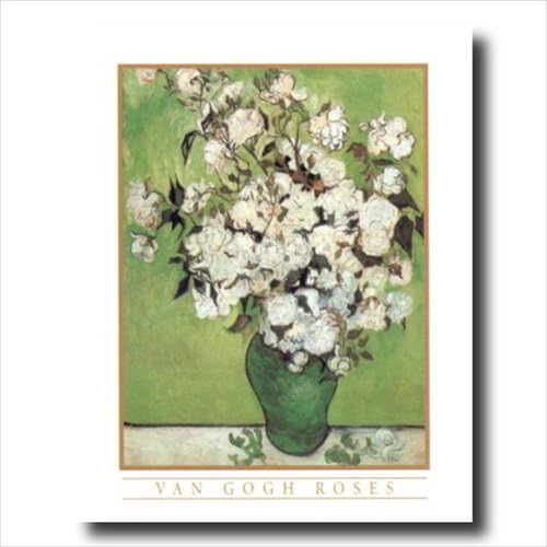 Van Gogh Roses Lithograph