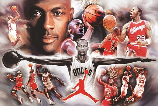 Michael Jordan Collage Poster